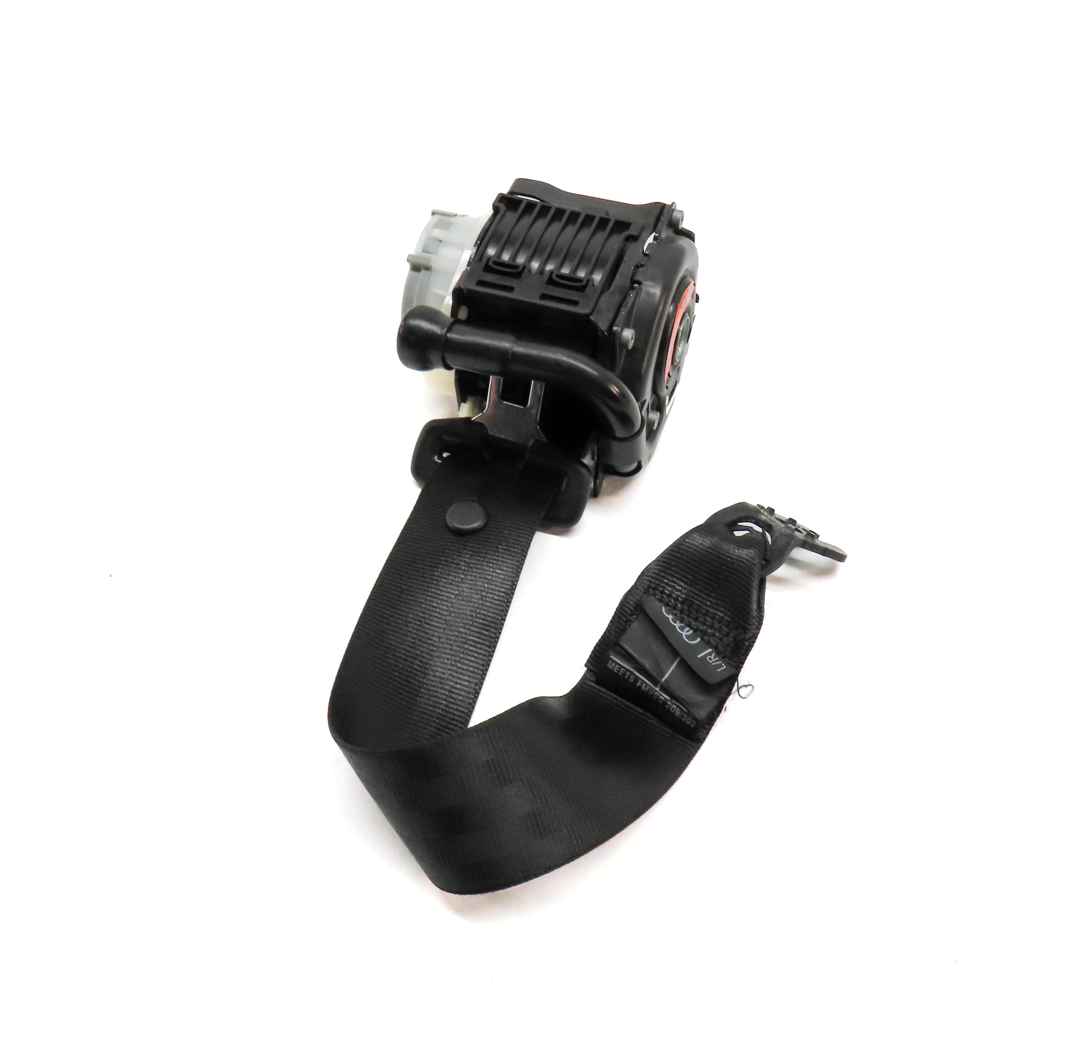 2017 AUDI A6 (C7 4G) REAR LEFT SEAT SEATBELT RETRACTOR (BLACK) — exact item pictured